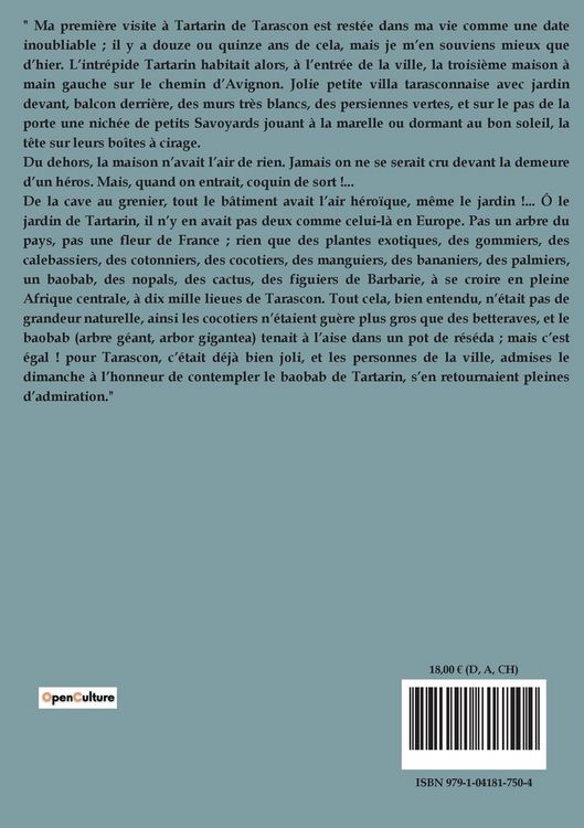 Produktbild: Les aventures prodigieuses de Tartarin de Tarascon