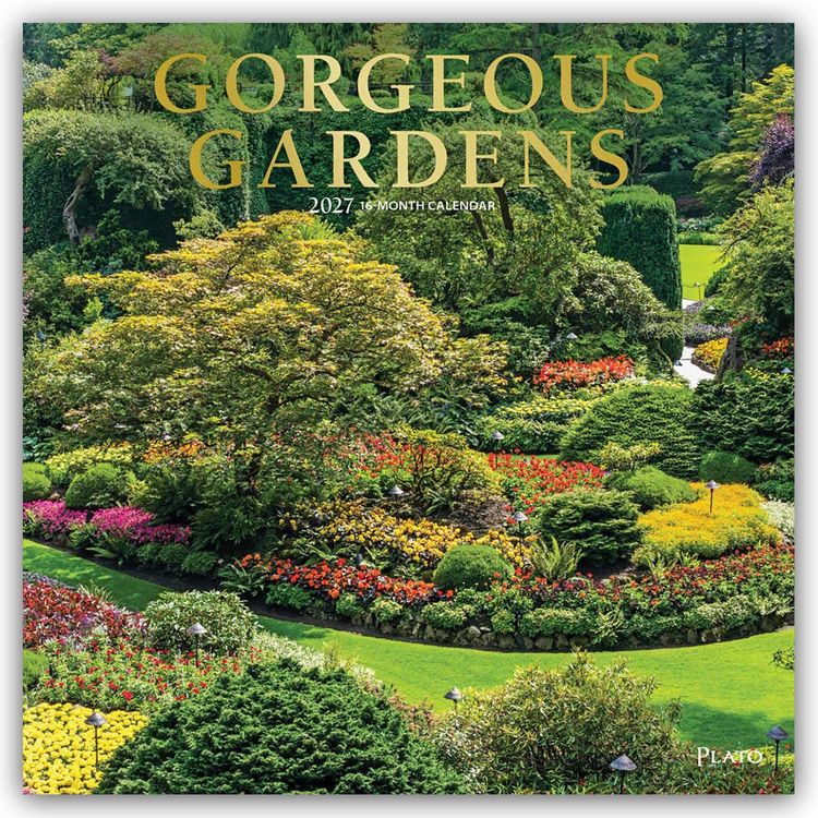 Produktbild: Gorgeous Gardens &ndash; Wundersch&ouml;ne G&auml;rten 2027 &ndash; 16-Monatskalender