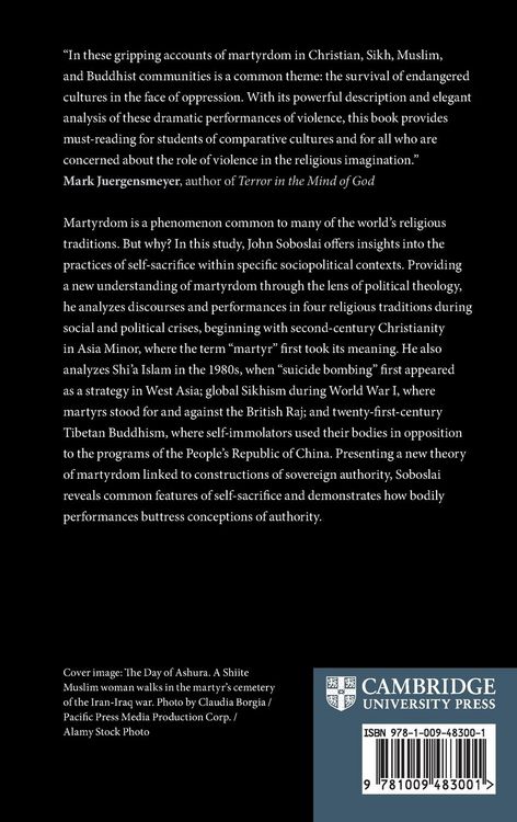 Produktbild: Constructing Religious Martyrdom