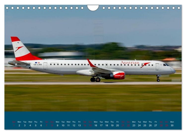Produktbild: Panning Aviation Photography (Wall Calendar 2026 DIN A4 landscape), CALVENDO 12 Month Wall Calendar