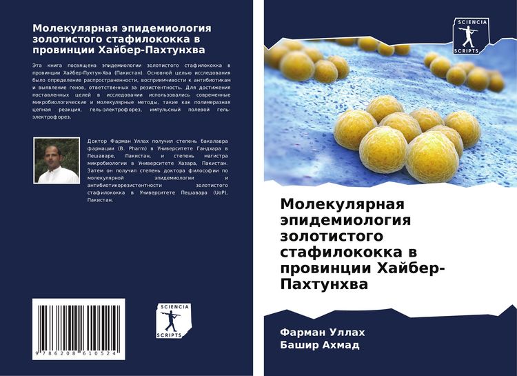 Produktbild: Molekulqrnaq &auml;pidemiologiq zolotistogo stafilokokka w prowincii Hajber-Pahtunhwa