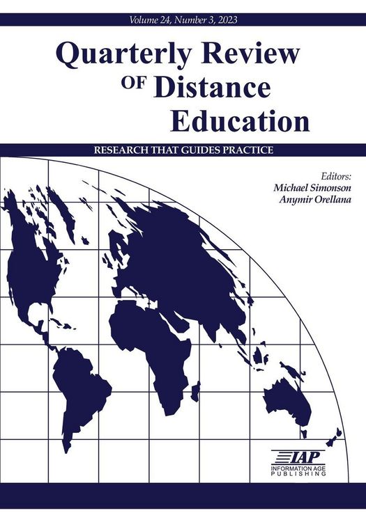 Produktbild: Quarterly Review of Distance Education Vol 24 Issue 3