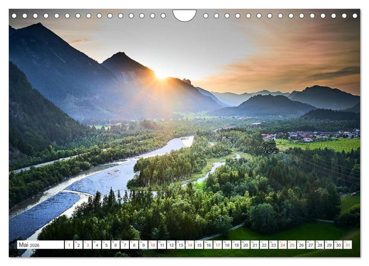 Produktbild: Wege durch die Alpen (Wandkalender 2026 DIN A4 quer), CALVENDO Monatskalender