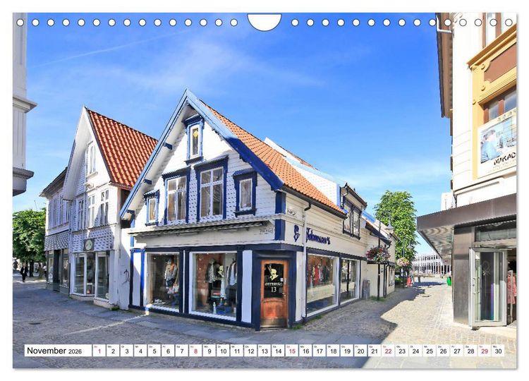 Produktbild: Sommer in Stavanger vom Frankfurter Taxifahrer Petrus Bodenstaff (Wandkalender 2026 DIN A4 quer), CALVENDO Monatskalender