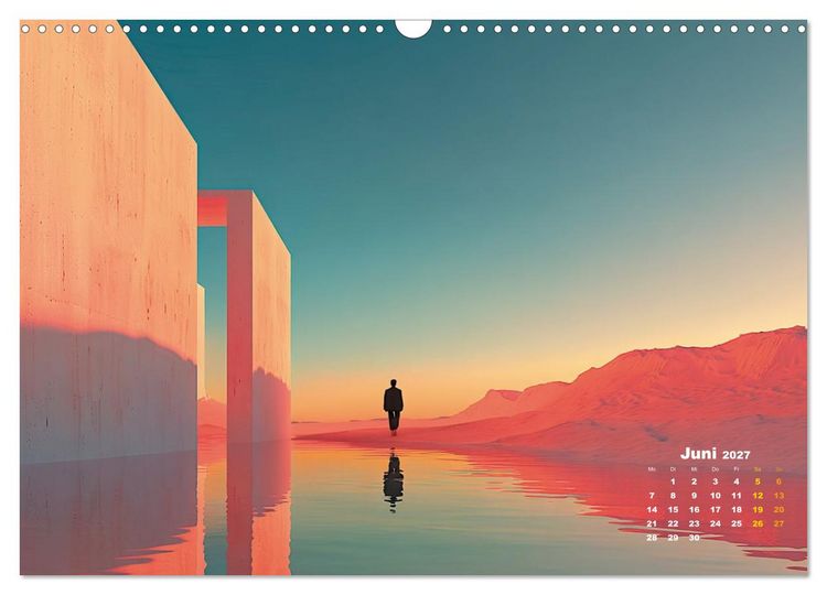 Produktbild: Die Essenz der leisen Formen (Wandkalender 2027 DIN A3 quer), CALVENDO Monatskalender
