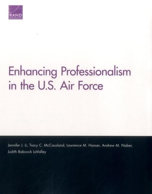 Produktbild: Enhancing Professionalism in the U.S. Air Force