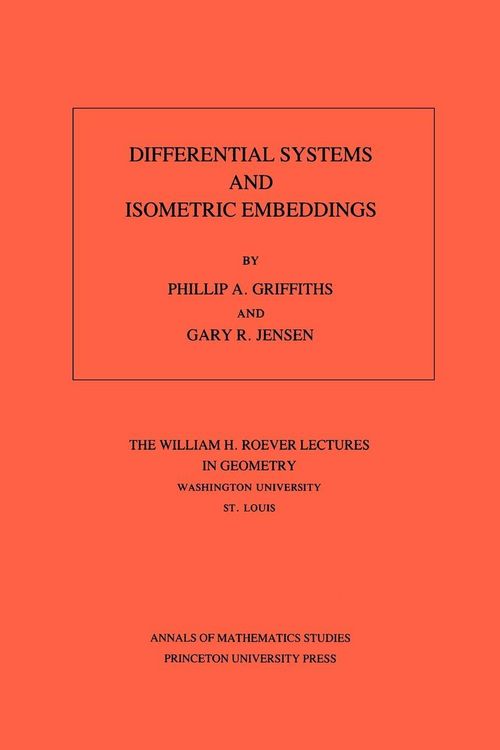 Produktbild: Differential Systems and Isometric Embeddings
