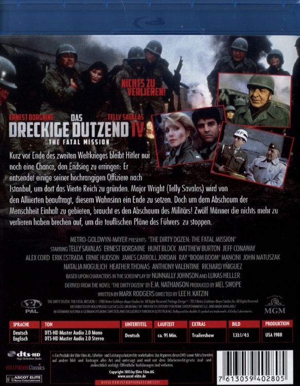 Produktbild: Das dreckige Dutzend 4 - The fatal mission