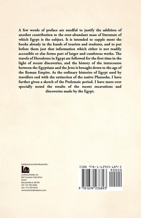 Produktbild: The Egypt of the Hebrews and Herodotos