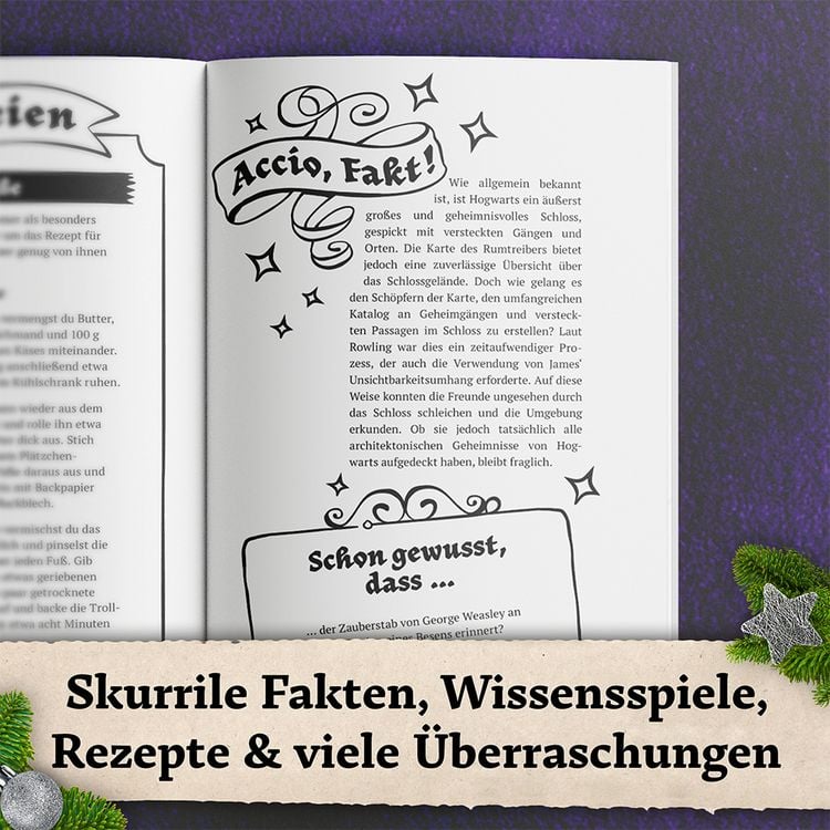Produktbild: Unn&uuml;tzes Wissen f&uuml;r Potter-Fans &ndash; Der neue inoffizielle Adventskalender
