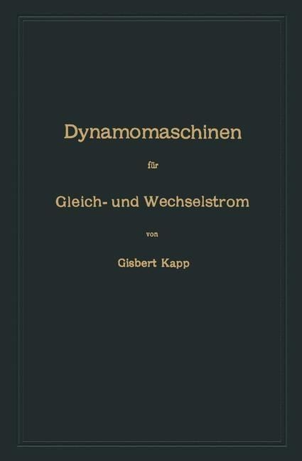 Produktbild: Dynamomaschinen f&uuml;r Gleich- und Wechselstrom