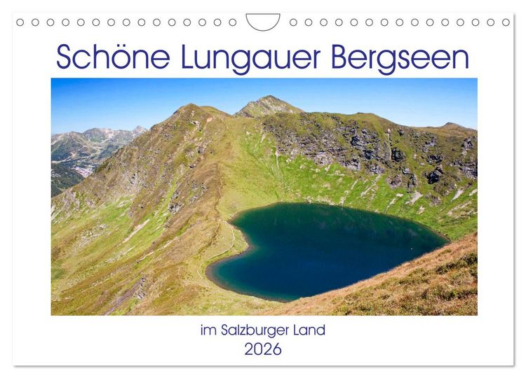 Produktbild: Sch&ouml;ne Lungauer Bergseen (Wandkalender 2026 DIN A4 quer), CALVENDO Monatskalender