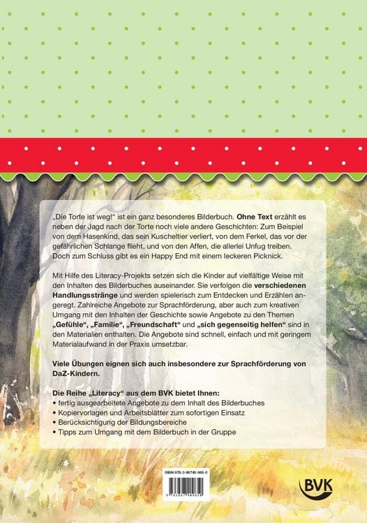 Produktbild: Literacy-Projekt zum Bilderbuch Die Torte ist weg!