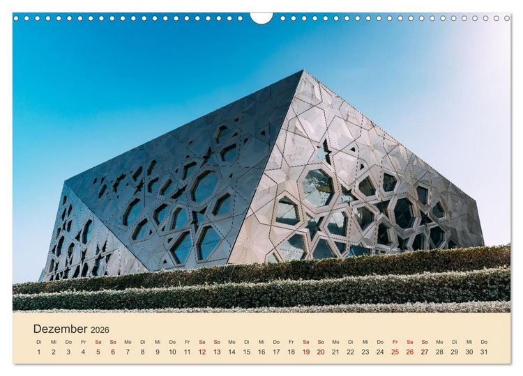 Produktbild: Kuwait - Moderne trifft Tradition (Wandkalender 2026 DIN A3 quer), CALVENDO Monatskalender
