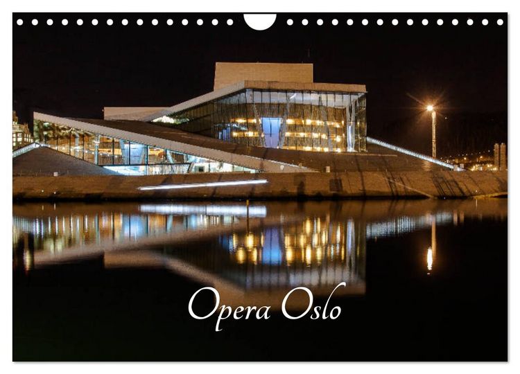Produktbild: Opera Oslo (Wandkalender 2026 DIN A4 quer), CALVENDO Monatskalender