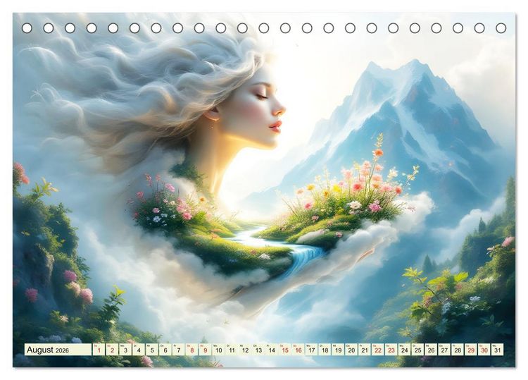 Produktbild: W&auml;chter der Natur (Tischkalender 2026 DIN A5 quer), CALVENDO Monatskalender