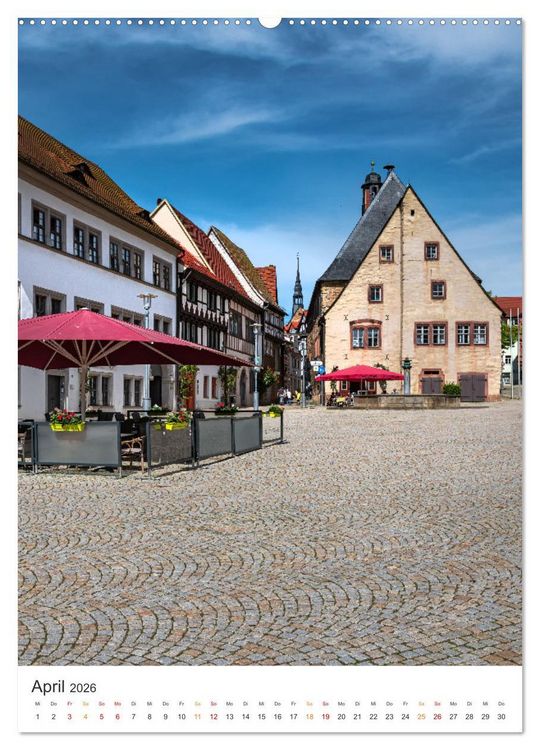 Produktbild: Die Stadt Sangerhausen (Wandkalender 2026 DIN A2 hoch), CALVENDO Monatskalender