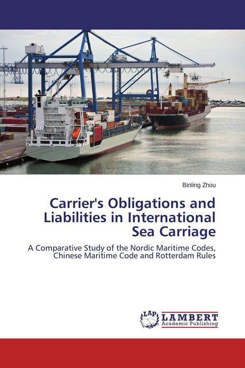 Produktbild: Carrier's Obligations and Liabilities in International Sea Carriage
