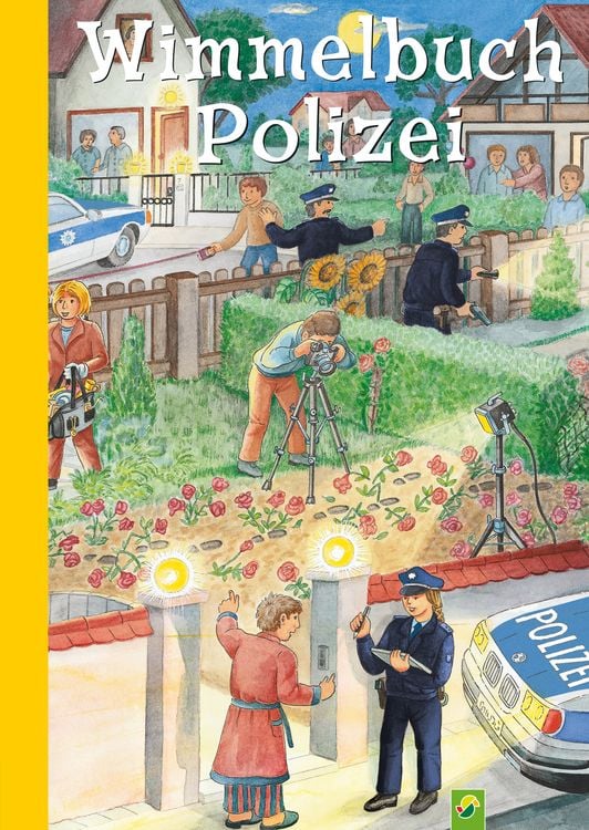 Produktbild: Wimmelbuch Polizei für Kinder ab 3 Jahren
