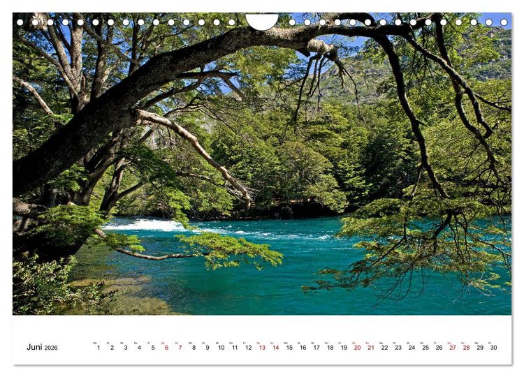 Produktbild: Faszinierendes Patagonien (Wandkalender 2026 DIN A4 quer), CALVENDO Monatskalender