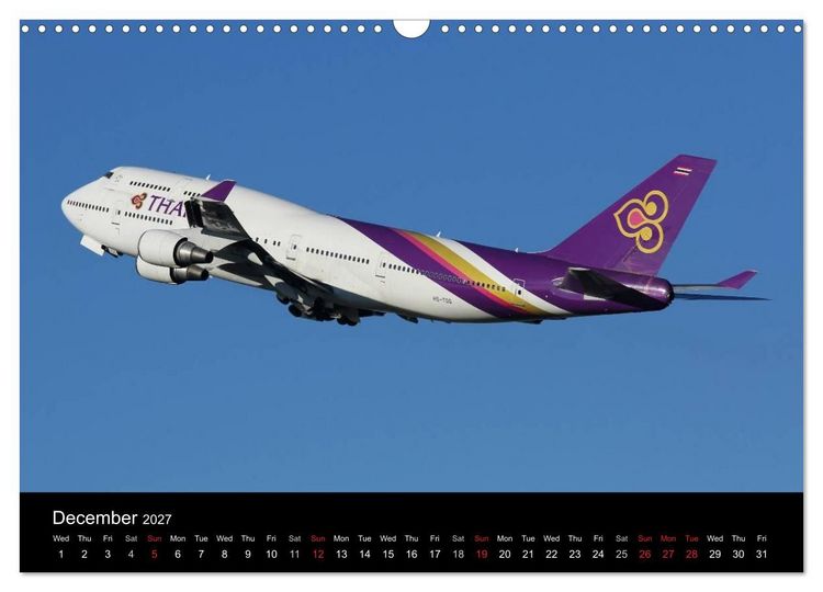 Produktbild: Big Jets (Wall Calendar 2027 DIN A3 landscape), CALVENDO 12 Month Wall Calendar