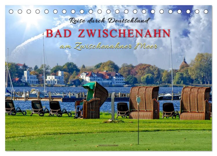 Produktbild: Reise durch Deutschland - Bad Zwischenahn am Zwischenahner Meer (Tischkalender 2026 DIN A5 quer), CALVENDO Monatskalender