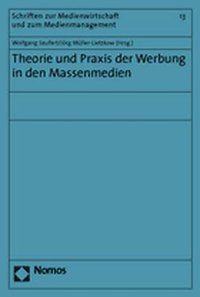Produktbild: Theorie und Praxis der Werbung in den Massenmedien