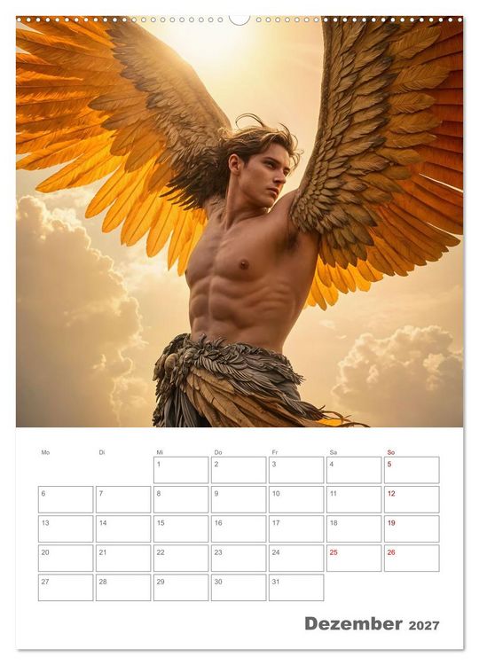 Produktbild: Gesch&ouml;pfe der griechischen Mythologie - Eine KI-Welt der griechischen G&ouml;tter, Kreaturen und Abenteurer (hochwertiger Premium Wandkalender 2027 DIN A2 hoch), Kunstdruck in Hochglanz