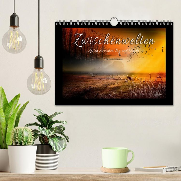 Produktbild: Zwischenwelten, Zeiten zwischen Tag und Nacht (Wandkalender 2026 DIN A4 quer), CALVENDO Monatskalender