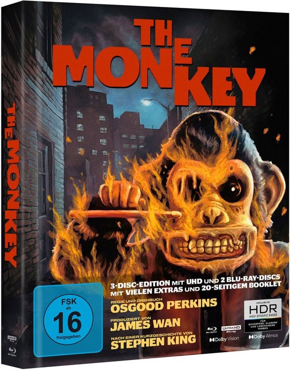 Produktbild: The Monkey - Mediabook (4K Ultra HD) (+ Blu-ray)