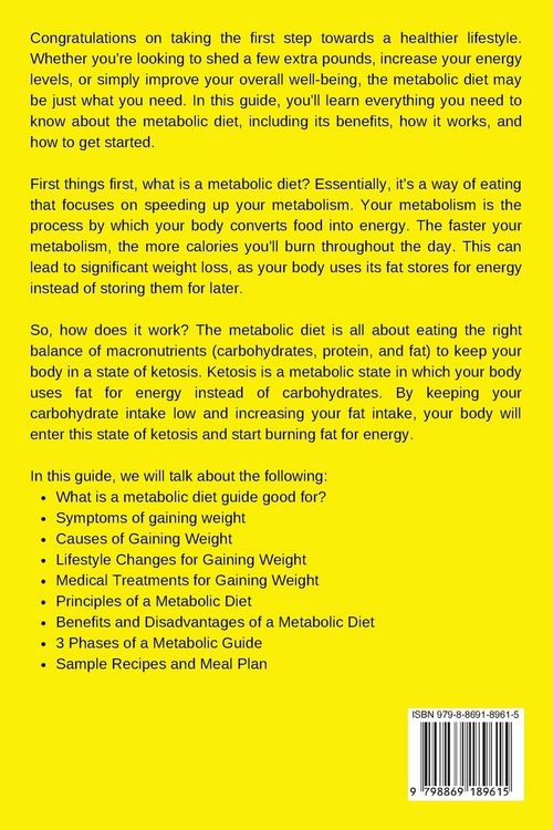 Produktbild: Metabolic Diet