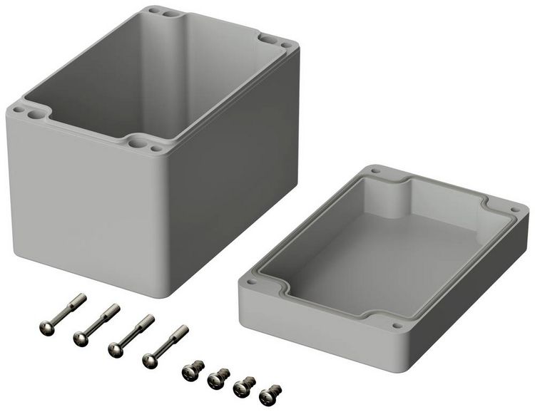 Produktbild: Bopla EUROMAS T 230 03230000 Industrie-Geh&auml;use 120 x 80 x 90 ABS Lichtgrau (RAL 7035) 1St.