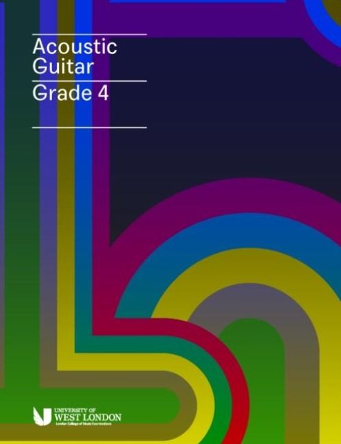 Produktbild: London College of Music Acoustic Guitar Handbook Grade 4 from 2019