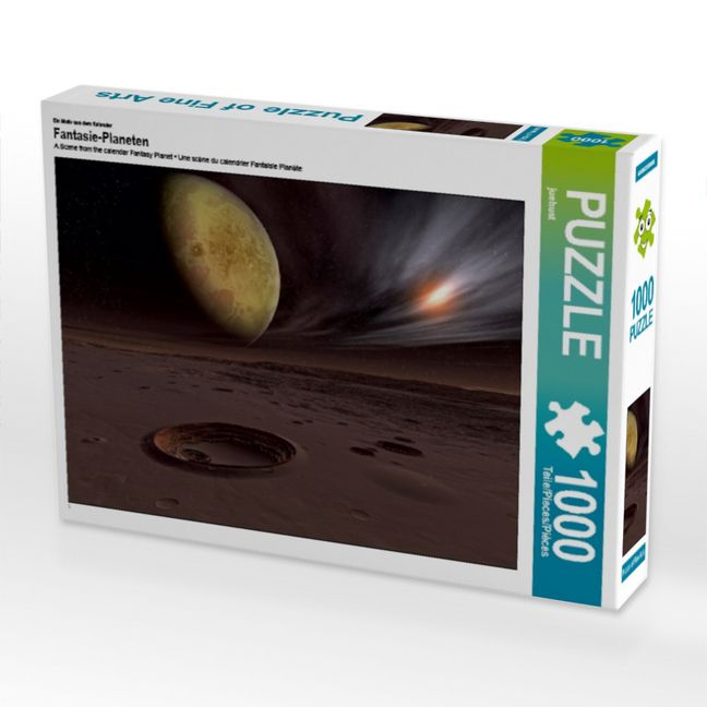 Produktbild: CALVENDO Puzzle Ein Motiv aus dem Kalender Fantasie-Planeten | 1000 Teile Lege-Gr&ouml;&szlig;e 64x48cm Foto-Puzzle f&uuml;r gl&uuml;ckliche Stunden