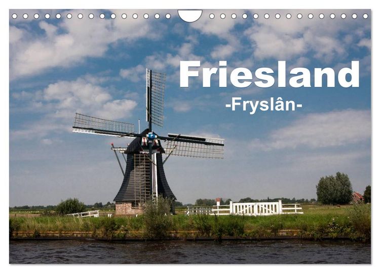 Produktbild: Friesland - Fryslan (Wandkalender 2026 DIN A4 quer), CALVENDO Monatskalender