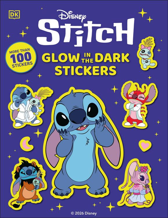 Produktbild: Disney Stitch Glow in the Dark Ultimate Sticker Book