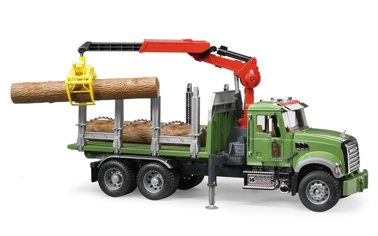 Produktbild: MACK Holztransport LKW mit Ladekran