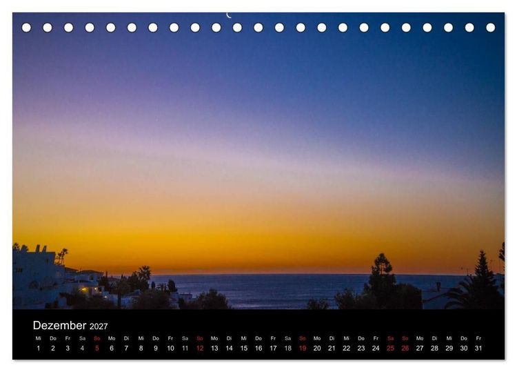 Produktbild: Andalusien (Tischkalender 2027 DIN A5 quer), CALVENDO Monatskalender