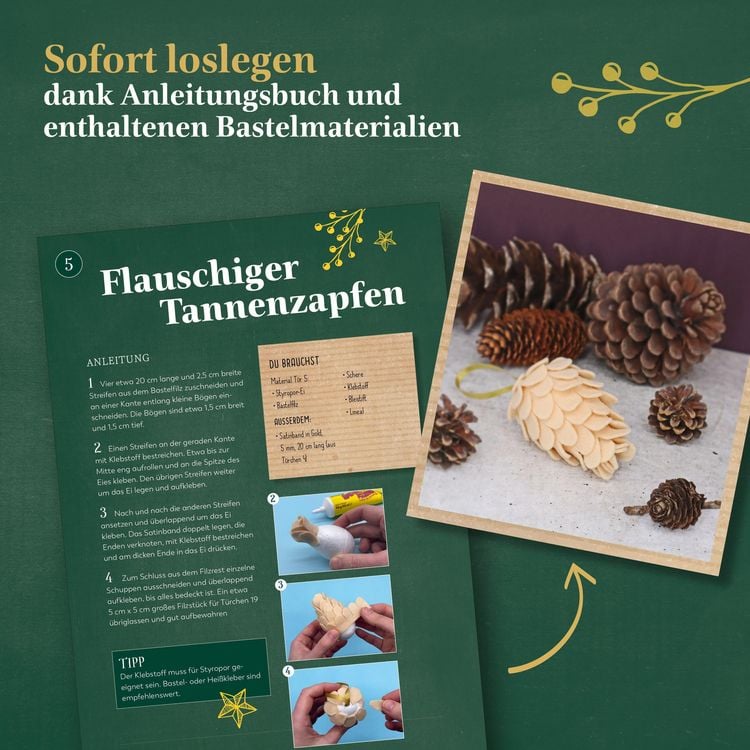 Produktbild: Der kreative Adventskalender - empfohlen von LandLust