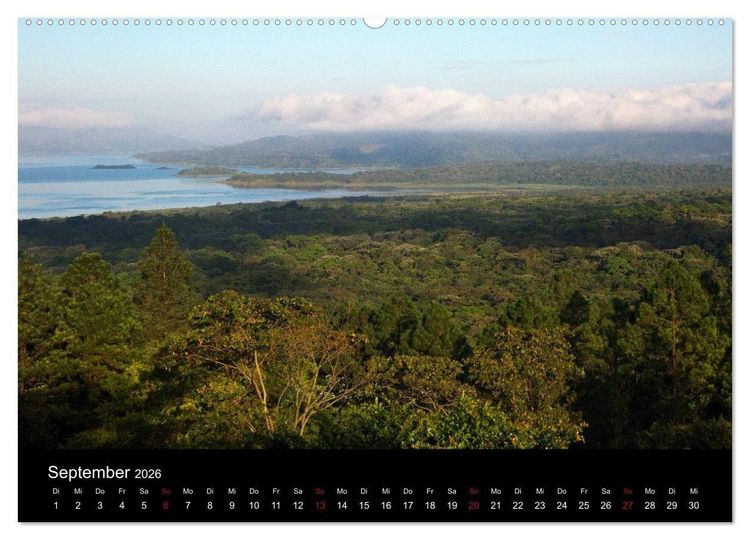 Produktbild: Costa Rica - Regenwald und Vulkane (Wandkalender 2026 DIN A2 quer), CALVENDO Monatskalender
