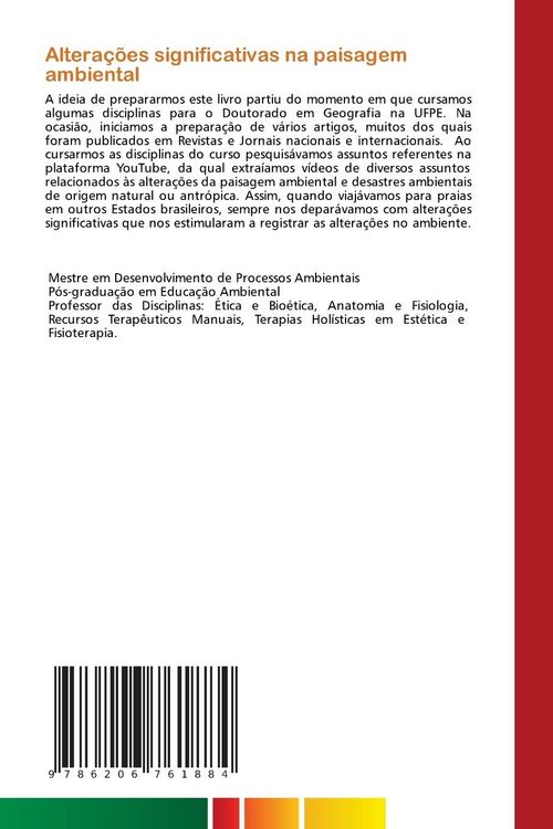 Produktbild: Altera&ccedil;&otilde;es significativas na paisagem ambiental