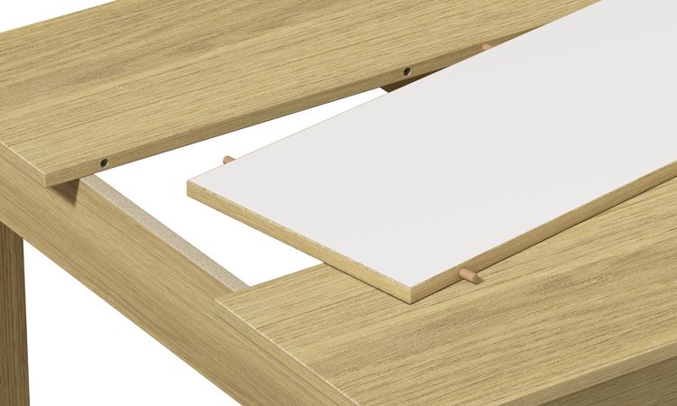 Produktbild: Esstisch K&uuml;chentisch B. 140 x T. 80 cm Disalo