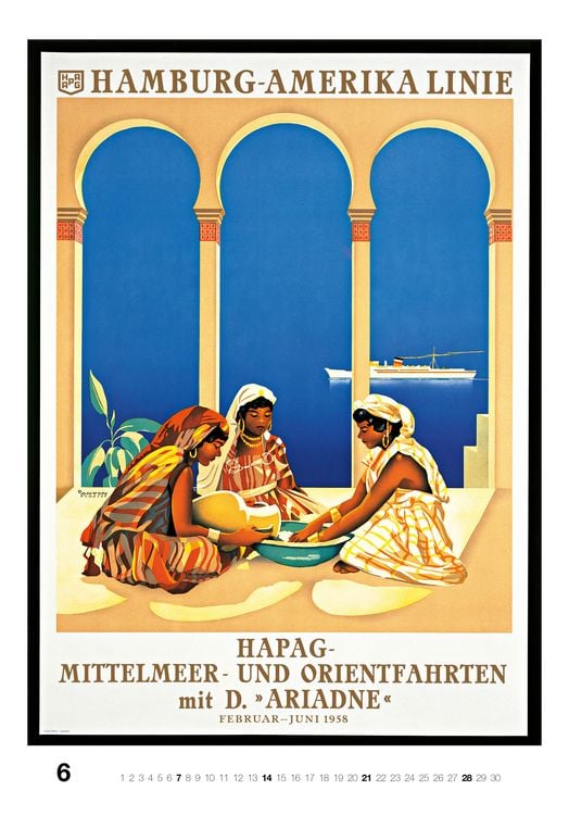 Produktbild: Historische Schiffsplakate 2026