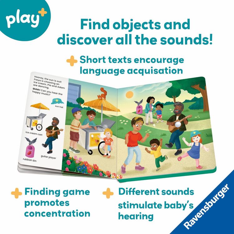 Produktbild: Play+ Shh ... Who's there? At the Park (sound book)