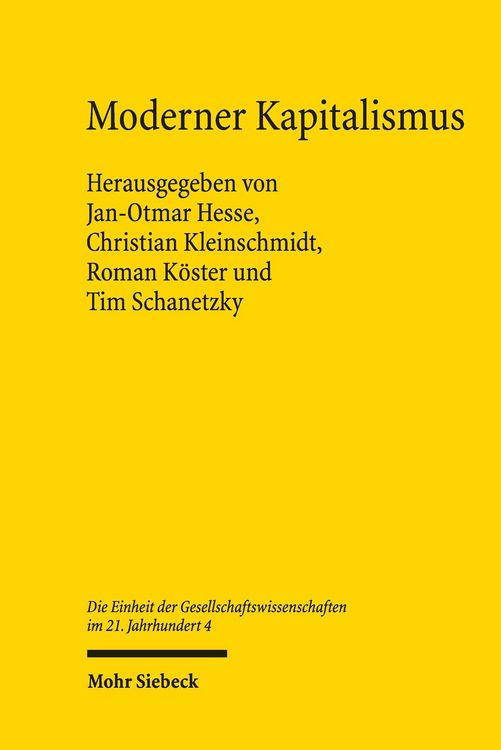 Produktbild: Moderner Kapitalismus