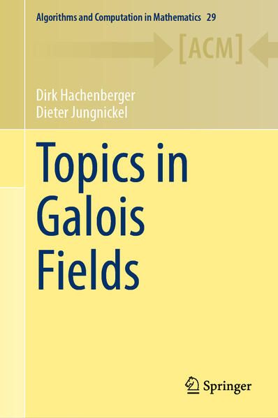 Produktbild: Topics in Galois Fields