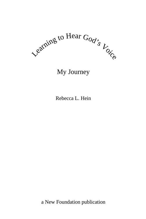 Produktbild: Learning to Hear God's Voice