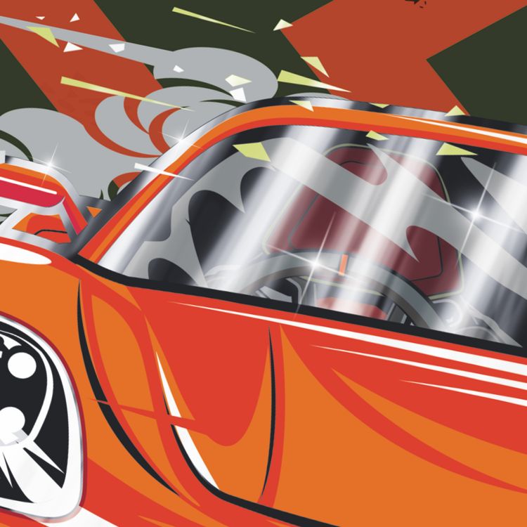 Produktbild: Brunnen Aufgabenheft A5 48Bl. Fast Wheels