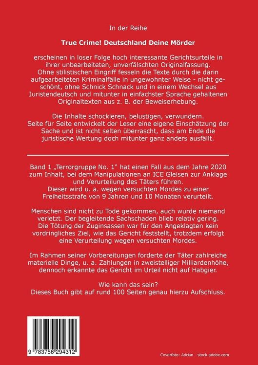 Produktbild: True Crime! Deutschland Deine M&ouml;rder