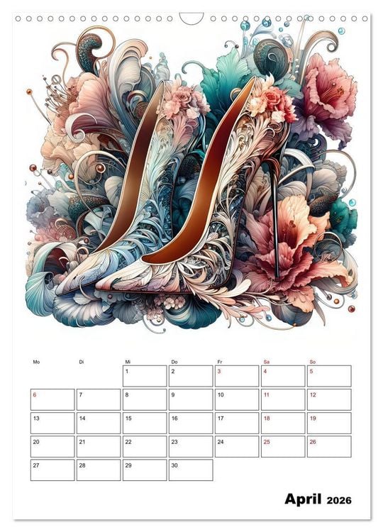 Produktbild: High Heels Zauber (Wandkalender 2026 DIN A3 hoch), CALVENDO Monatskalender